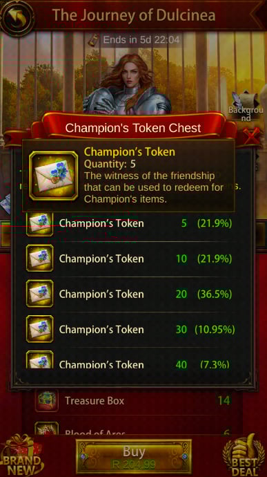 Evony: Champion’s Token