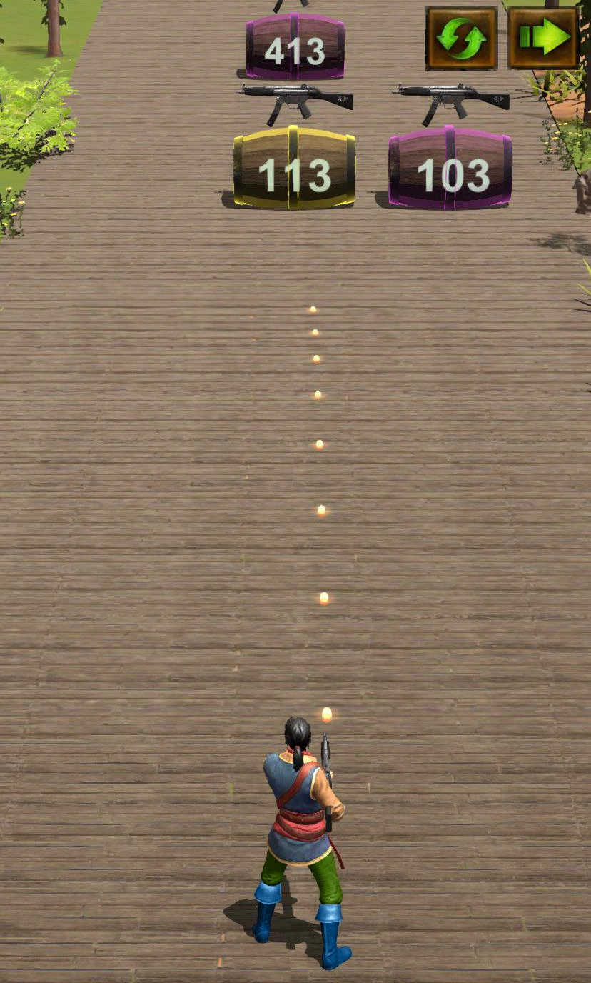 Evony: Shooting Barrel Game