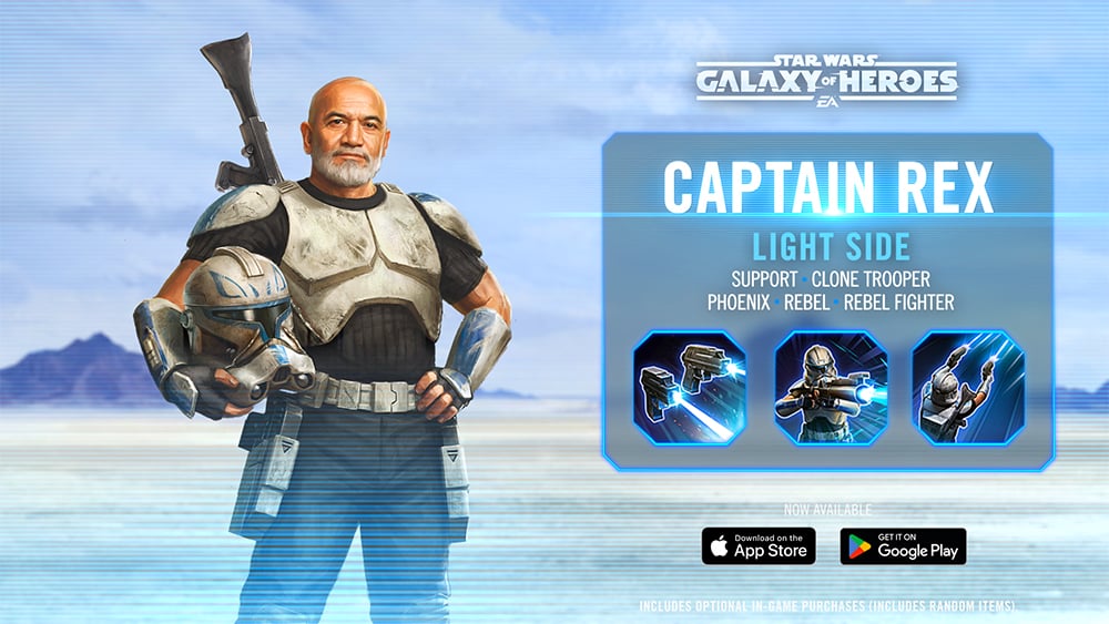 SWGoH: Captain Rex Team