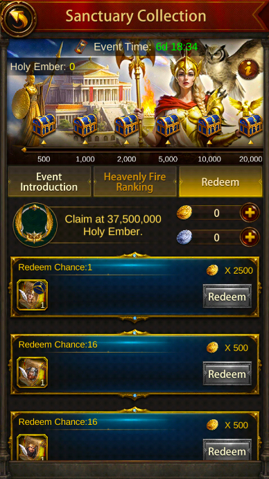 Evony: Owl Gold Coin