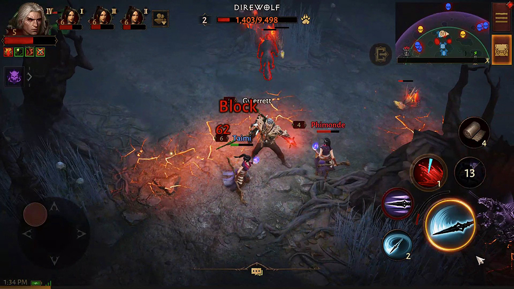 One of the various events that you can enjoy in Diablo Immortal is Wild Brawl, which requires that you to team up with other players to slay enemies.