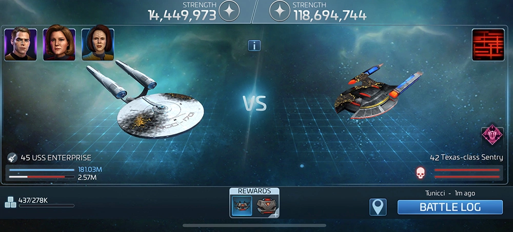 STFC: Texas-class crew