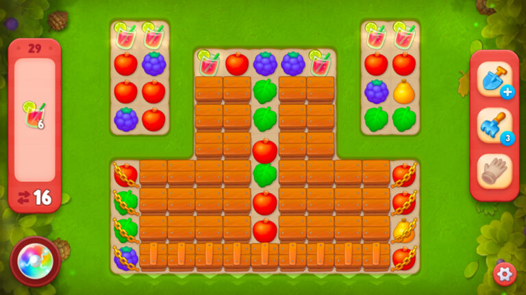 Gardenscapes: Level 29