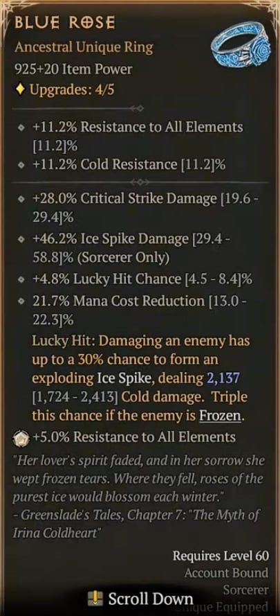 Diablo 4: Blue Rose