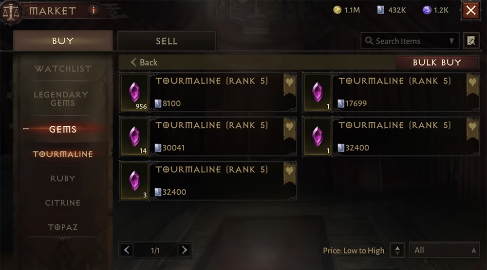 Diablo Immortal: Gem Exploit