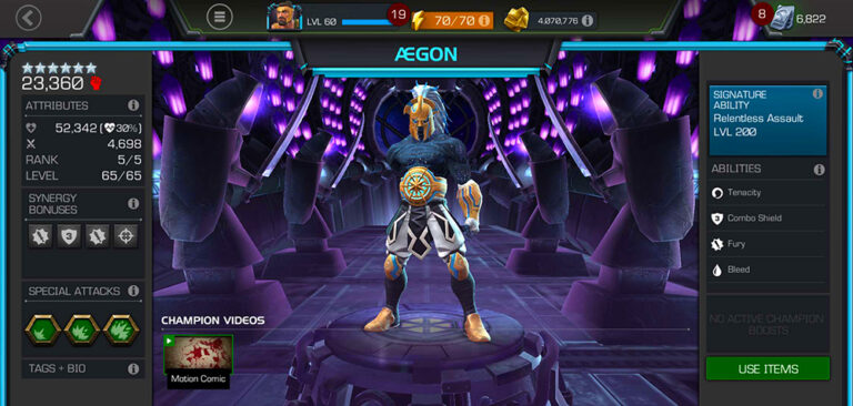 MCoC: Necropolis Easy Path