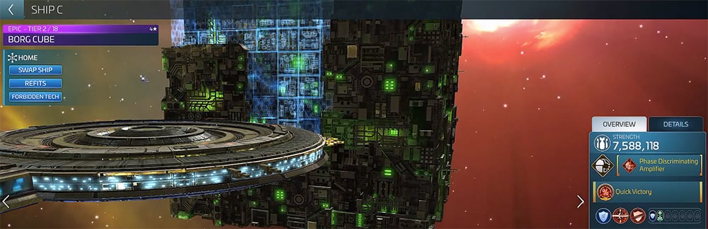 STFC: Borg Cube Mission