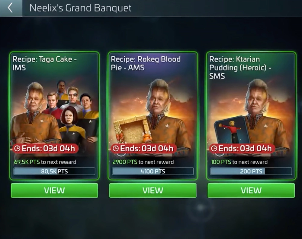 STFC: Neelix’s Grand Banquet