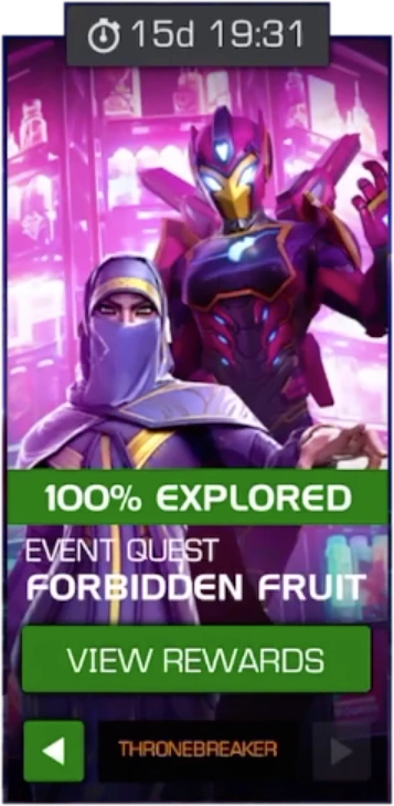 MCoC: Forbidden Fruit