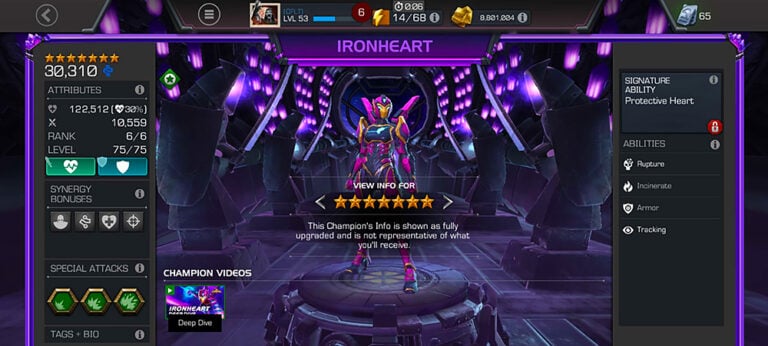 MCoC: Ironheart Counter