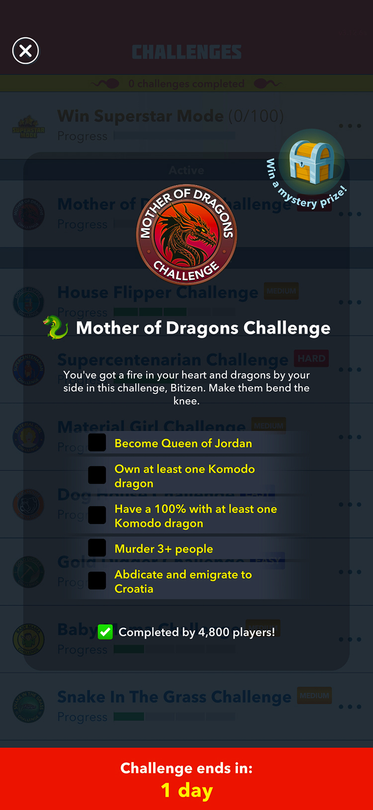 Bitlife: Komodo Dragon