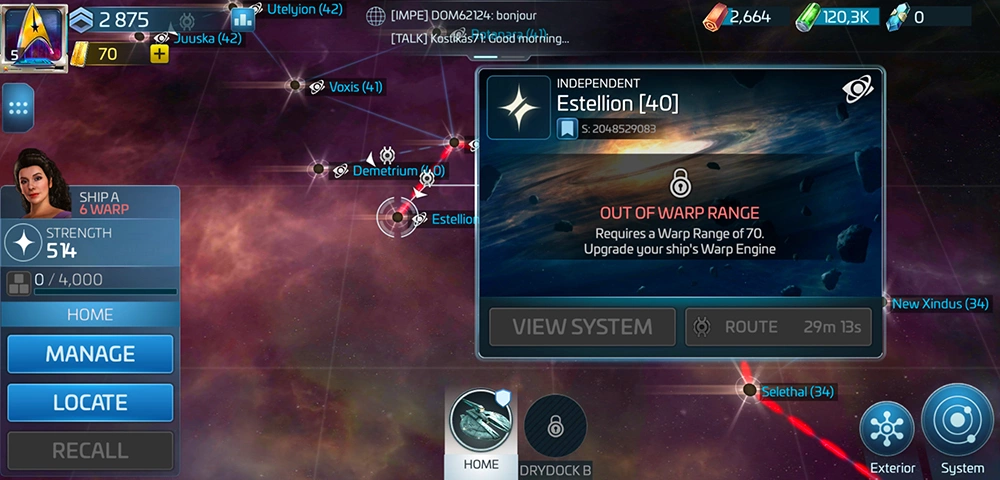 STFC: Estellion