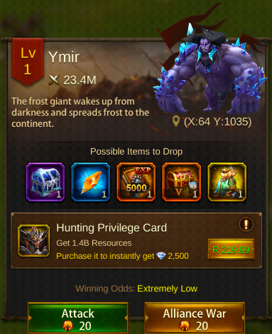Evony: Ymir 2