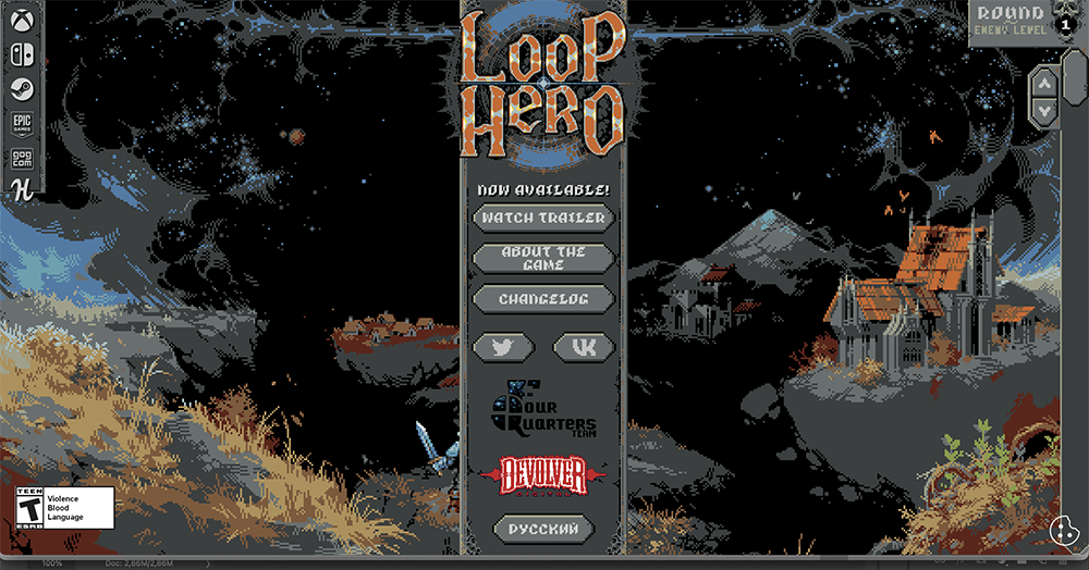 Loop Hero’s official platforms lack communication