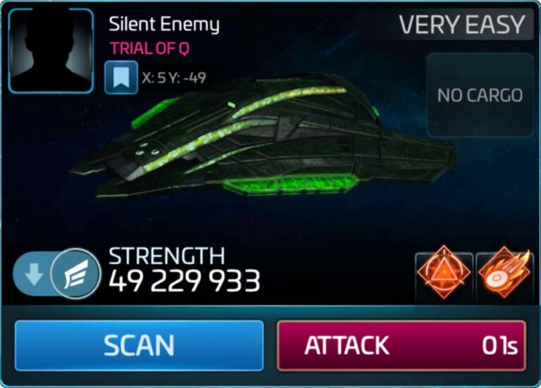 STFC: Silent Enemy Location